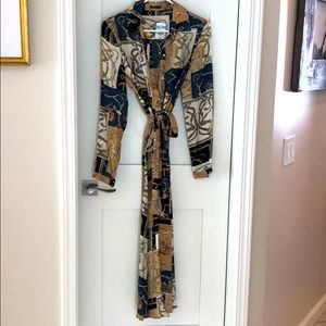 J McLaughlin silk like dress brand new